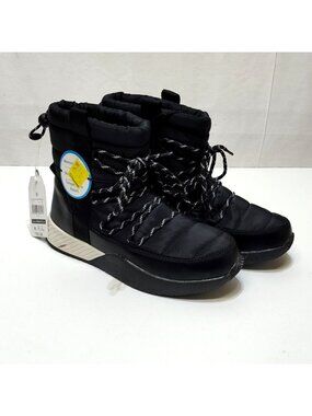 Time And Tru Winter Puff Booties -5°F Temp Rated Skid Resistant Women Size 8 NWT